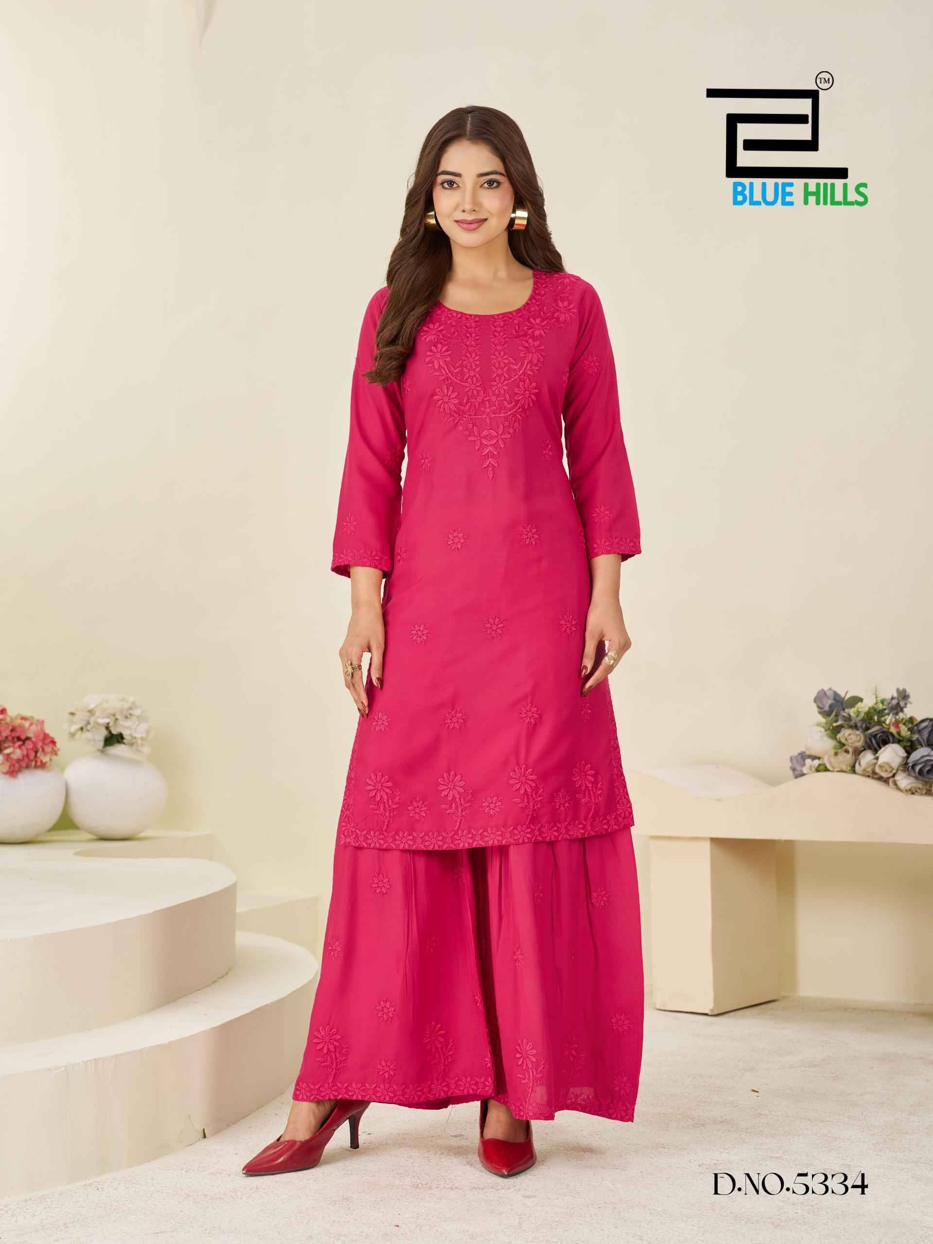 HEENAZ vol 5 By Blue Hills Designer Stylish Fancy Colorful Beautiful Party Wear & Ethnic Wear Collection rayon 14 kg At Wholesale Price